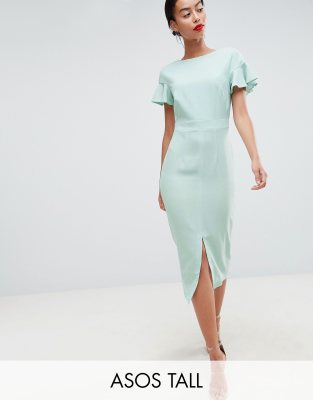 asos wiggle midi dress