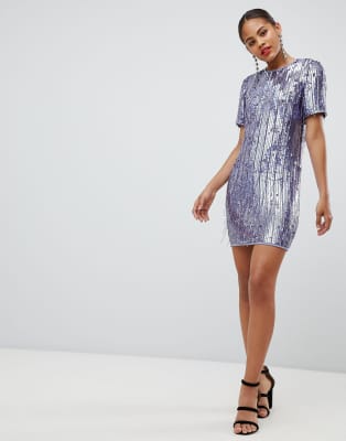 asos heavily embellished dress