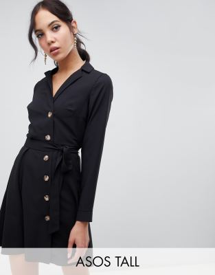 asos tall shirt dress