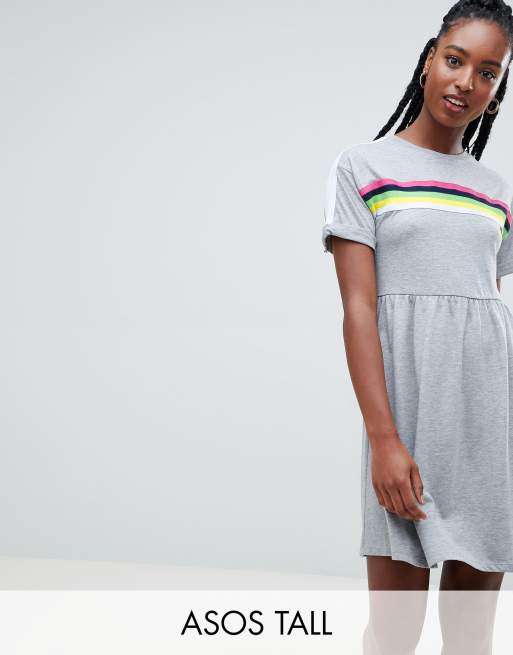 Asos rainbow outlet dress