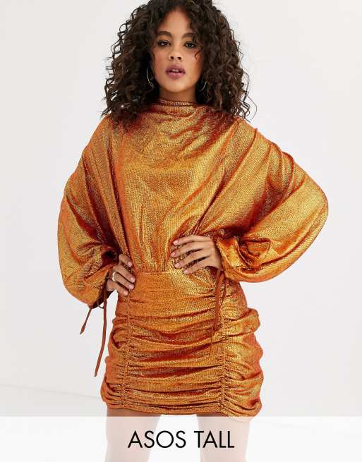 ASOS DESIGN Tall – Miniklänning i oversize-modell med paljetter