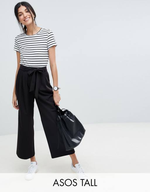 ASOS DESIGN Tall - Mix & Match - Gonna pantalone allacciata in vita