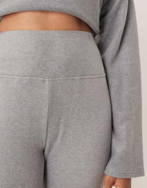 ASOS DESIGN Tall - Mix & Match - Legging confort en molleton léger - Gris clair, 4 de 4
