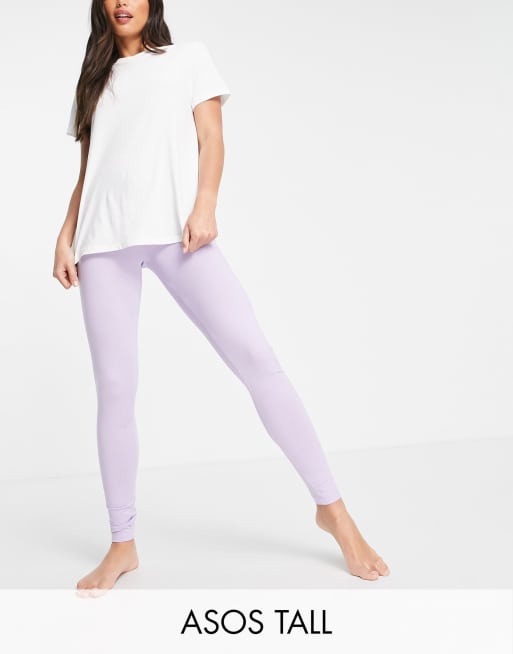 ASOS DESIGN Tall - Mix & match - Leggings de pyjama en jersey - Lilas