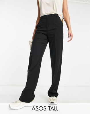 ASOS DESIGN Tall - Mix & Match - Pantalon droit slim - Noir