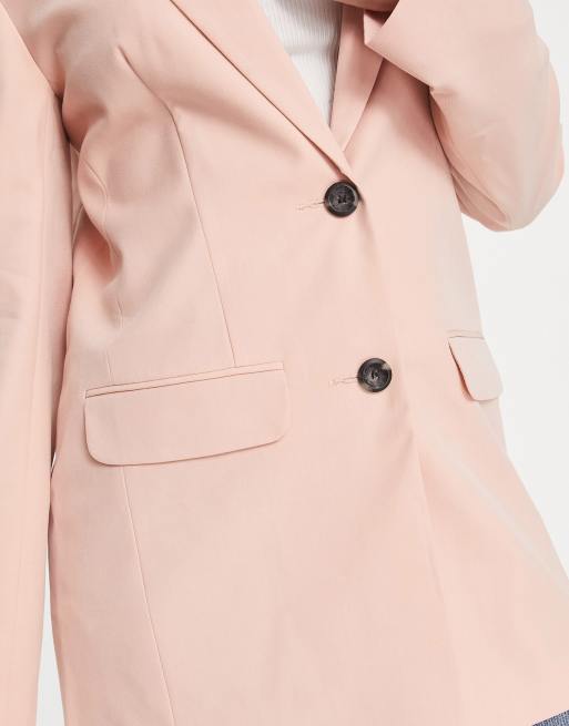 Asos hot sale blazer rosa