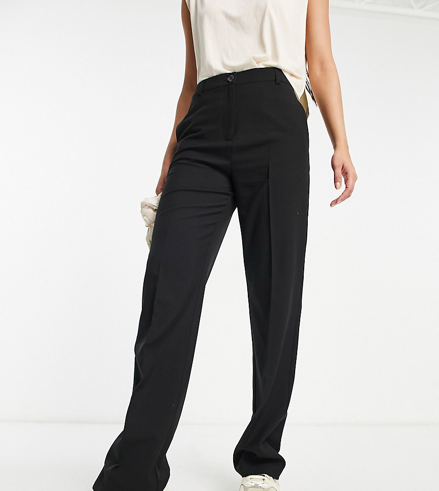 ASOS DESIGN Tall Mix & Match slim straight trouser in black