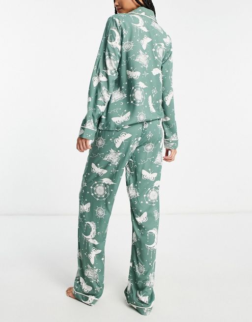 Women's Tall Pyjamas Long Set Christmas