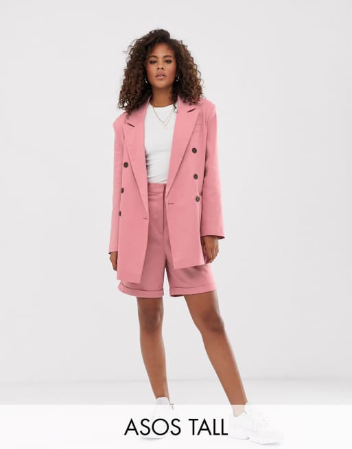 ASOS DESIGN Tall - Abito oversize cipria scuro, 3 di 3