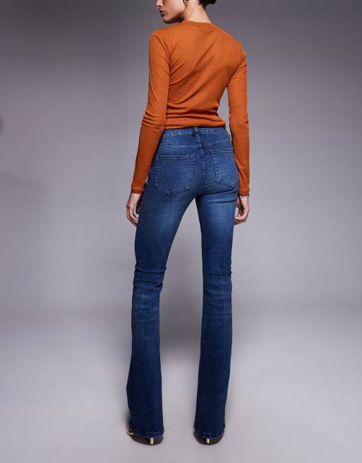 ASOS DESIGN Tall - Mørkeblå bootcut-jeans , 2 af 5