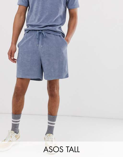 ASOS DESIGN – Tall – Niebieski zestaw z tkaniny frotte, 3 z 3