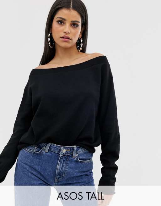 Off shoulder pullover asos sale