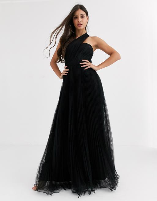 Asos black 2025 tulle dress