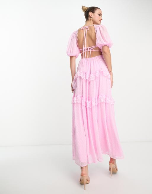 Asos maxi tea outlet dress