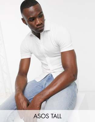 muscle fit jersey shirt