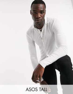 muscle fit jersey shirt