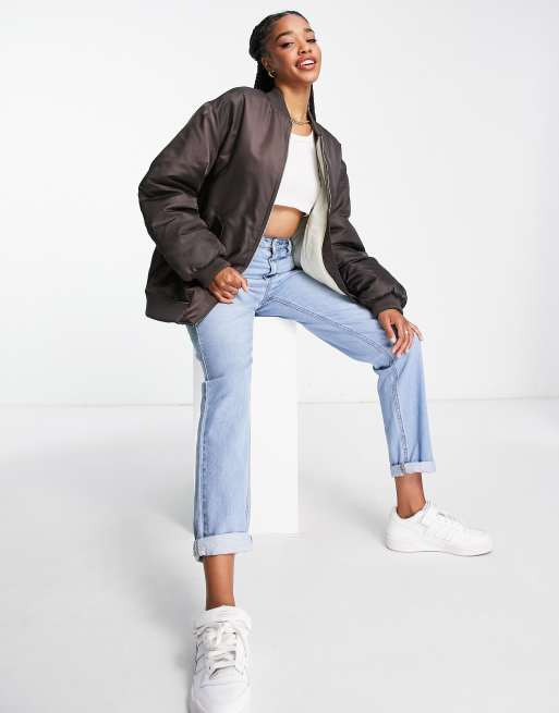 Tall womens hotsell bomber jacket