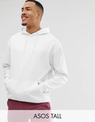 asos white hoodie