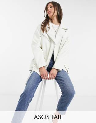 asos white jacket