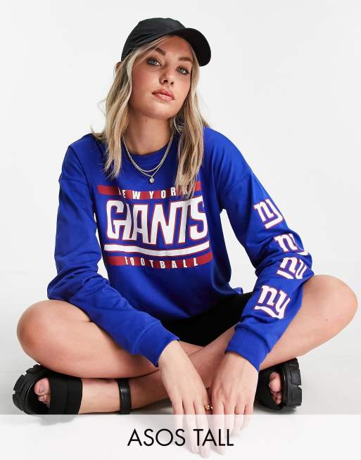 Mitchell & Ness NFL New York Giants Off Shelf embroidered sweatshirt in  black