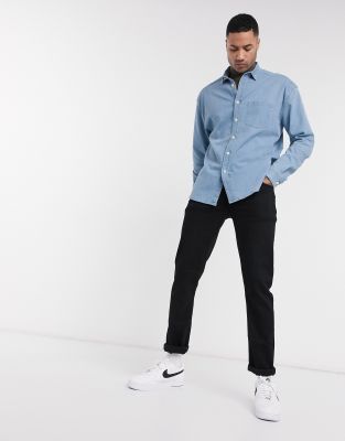 asos chambray shirt