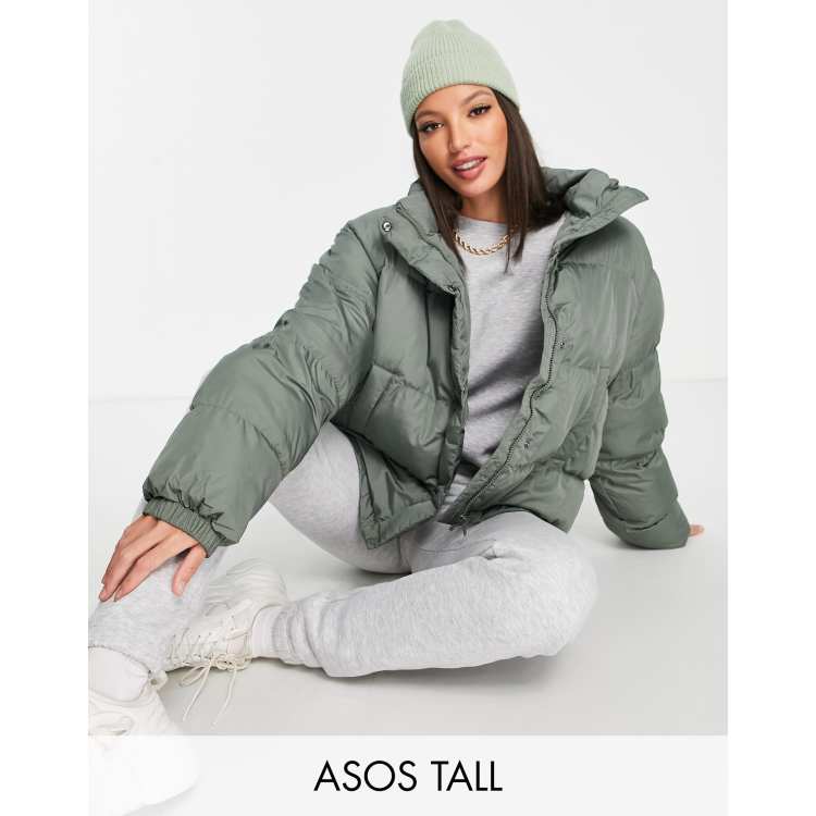 Oversized puffer clearance jacket asos