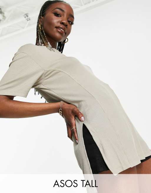 tall oversized shirt