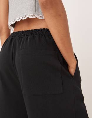Asos Tall Asos Design Tall Oversized Sweatpants With Cuffed Hem Details