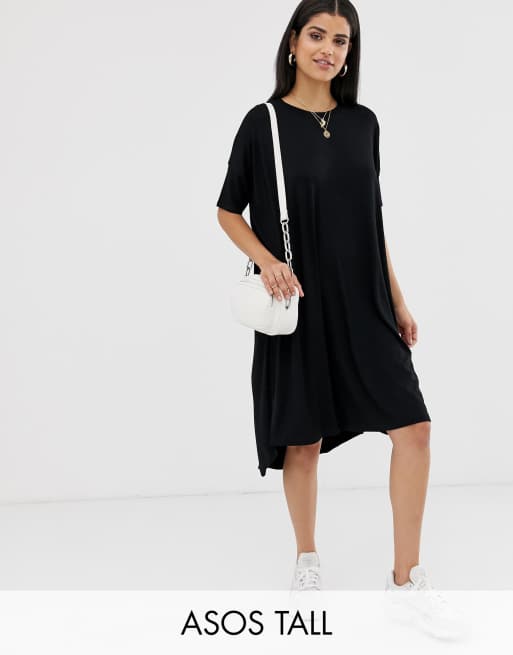 Dip hem outlet t shirt dress