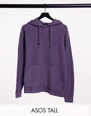 washed purple hoodie