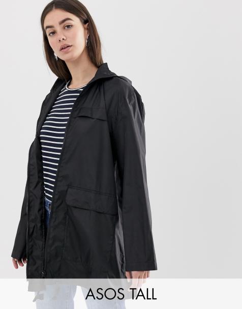 ASOS DESIGN Tall pac a mac jacket