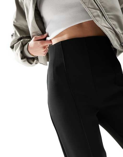 ASOS DESIGN Tall - Pantalon ajusté fuselé à taille haute et surpiqûres - Noir, 5 de 5