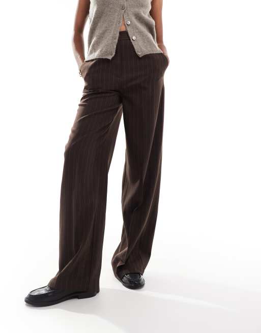 ASOS DESIGN Tall - Pantalon dad ample ajusté - Chocolat, 2 de 5