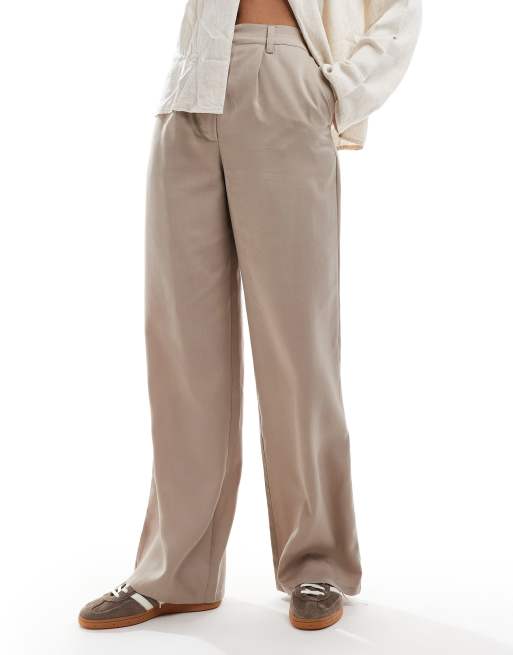ASOS DESIGN Tall - Pantalon dad ample - Sable délavé , 3 de 5