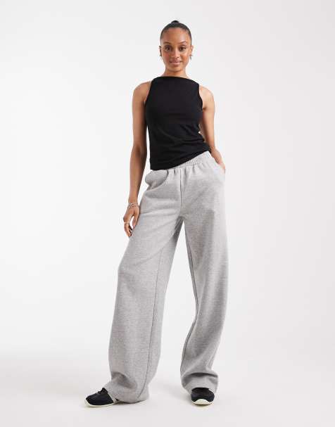 ASOS DESIGN Tall - Pantalon de jogging ample à envers brossé - Gris chiné - view 1