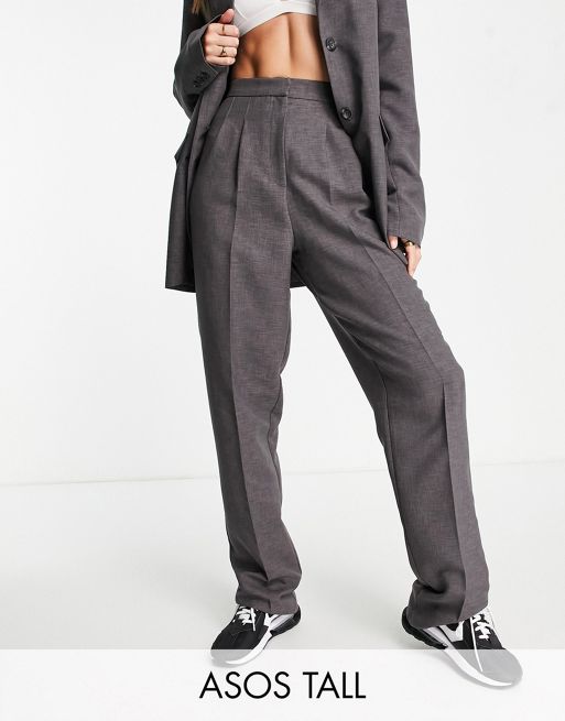 ASOS DESIGN - Pantalon de tailleur style masculin avec taille