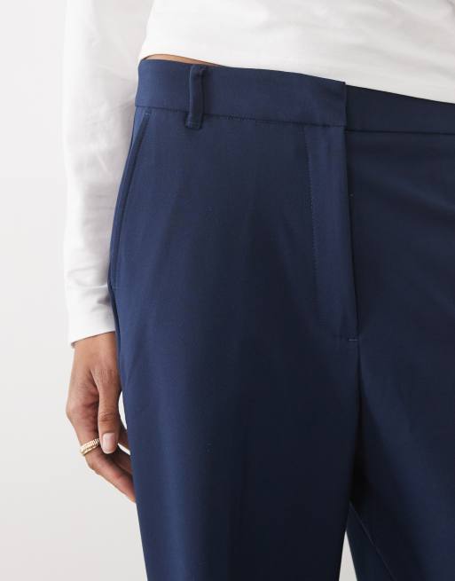 ASOS DESIGN Tall pantalon droit tailleur décontracté bleu marine, 2 de 5