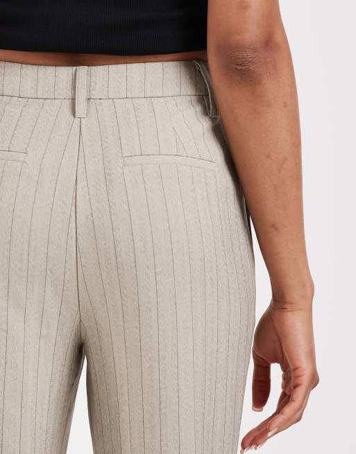 ASOS DESIGN Tall pantalon évasé ajusté à rayures chevrons, 5 de 5
