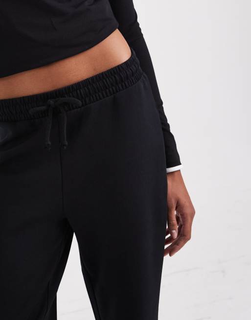 ASOS DESIGN Tall pantalon évasé large en interlock noir, 2 de 5