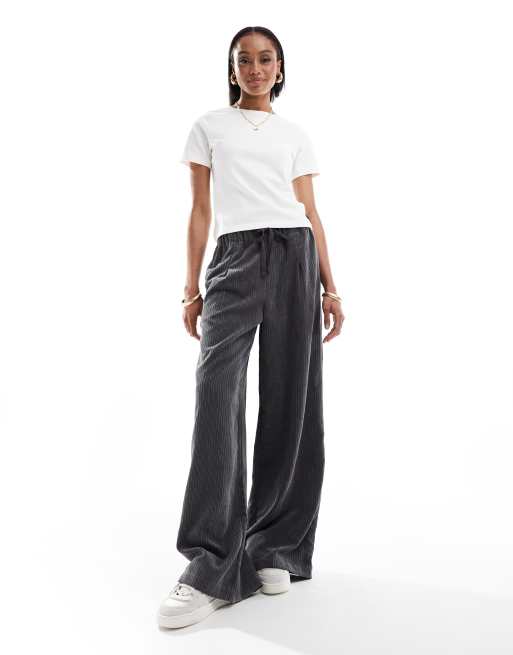 Pantaloni Palazzo Pantalone A Coste A Coste Pantaloni Velluto