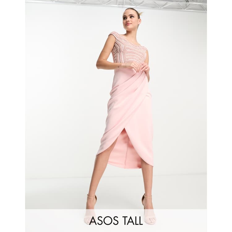 Asos robe best sale cocktail rose