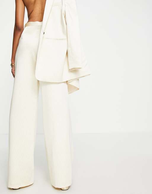 sachin and babi light blue dress White High Designer Pants for Women main image 0