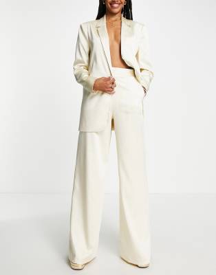 womens wide leg suit pants