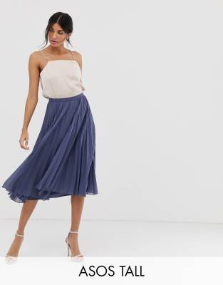 asos pleated midi