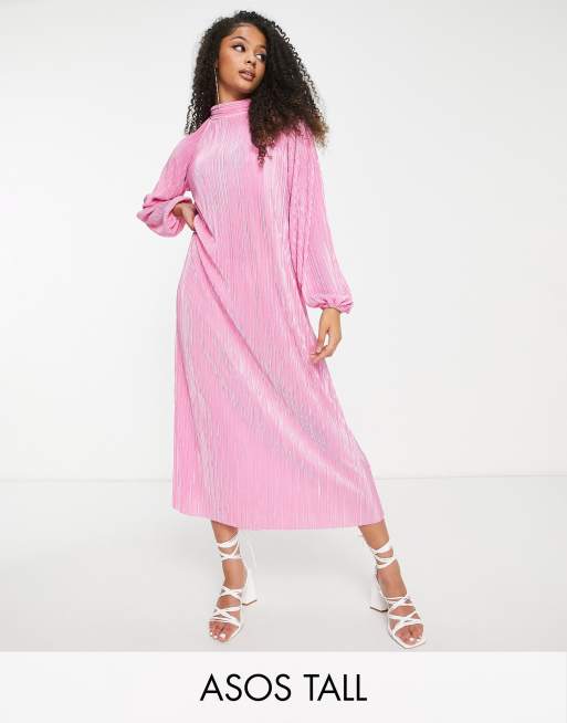 Asos light pink dress sale