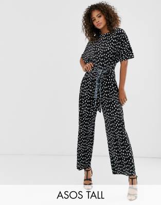 asos polka dot jumpsuit