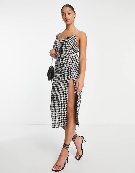 Tweed cheap dress asos