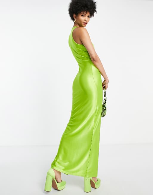 Lime hotsell maxi dress