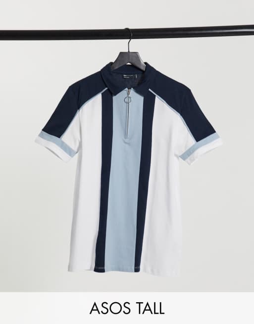 ASOS DESIGN Tall - Coordinato color block blu, 2 di 3