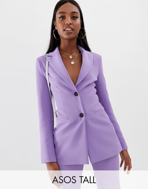 ASOS DESIGN tall pop suit in lilac, 2 of 3